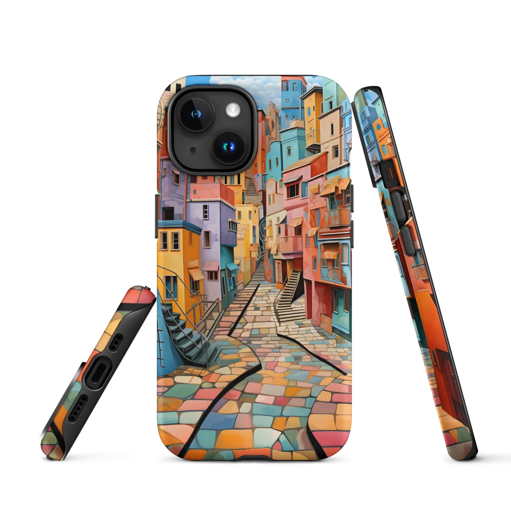 Vibrant Cityscape: A Kaleidoscope of Colors