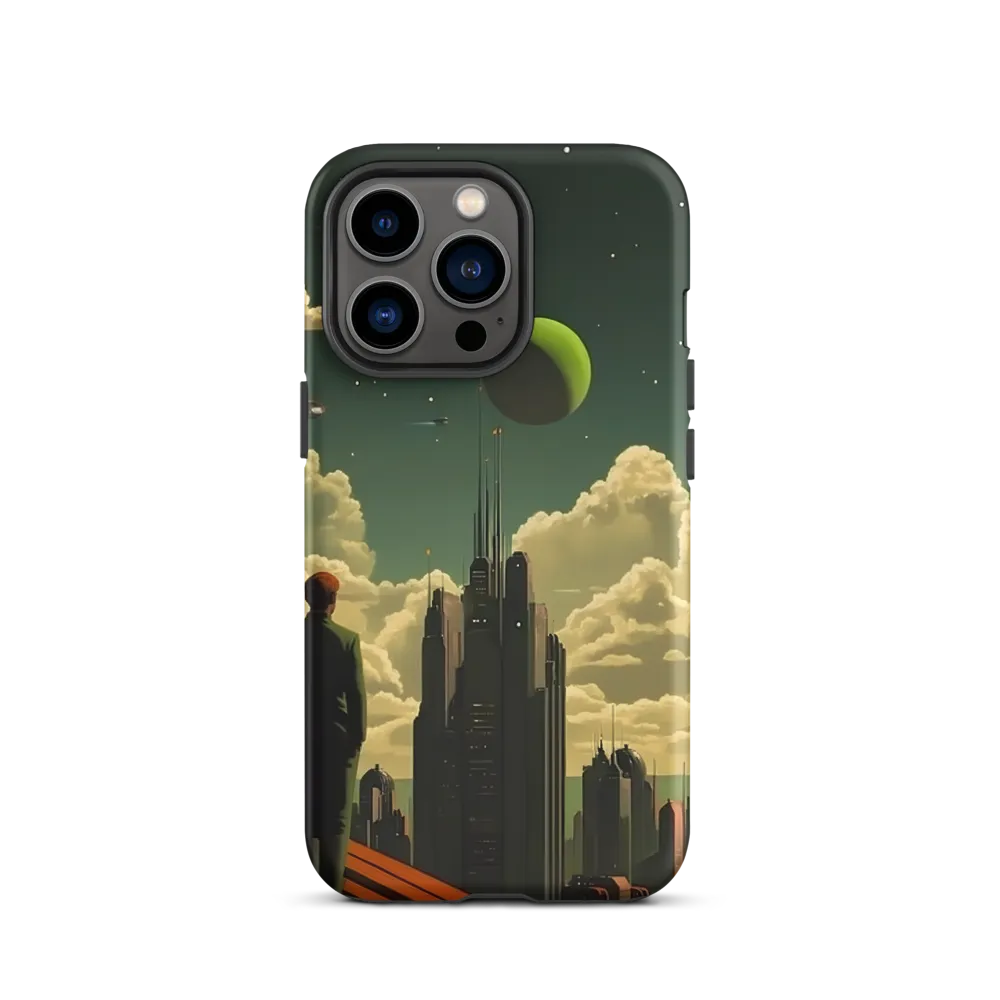 Gaze of Tomorrow: A Futuristic Vision | Phone Case |  13 Pro | Tough Case | Matte