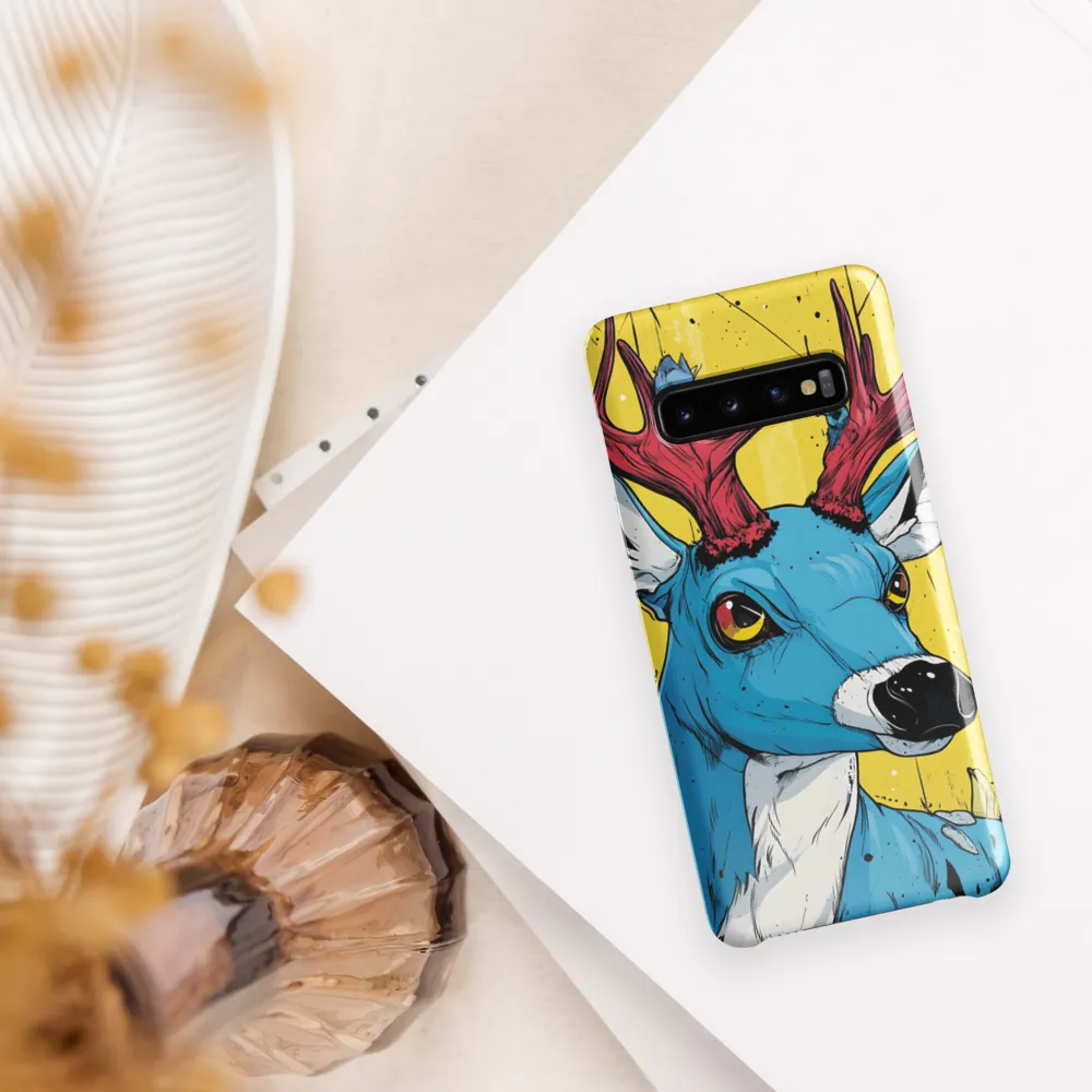 Vivid Antlers: A Modern Take on Nature