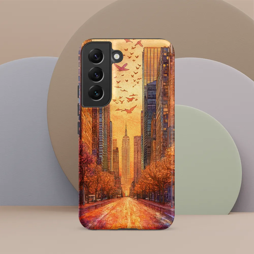 Urban Serenity at Dusk