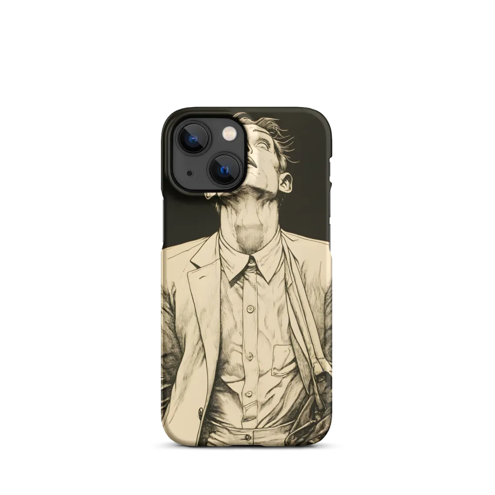 Desperate Gaze | Phone Case |  13 Mini | Snap Case | Matte