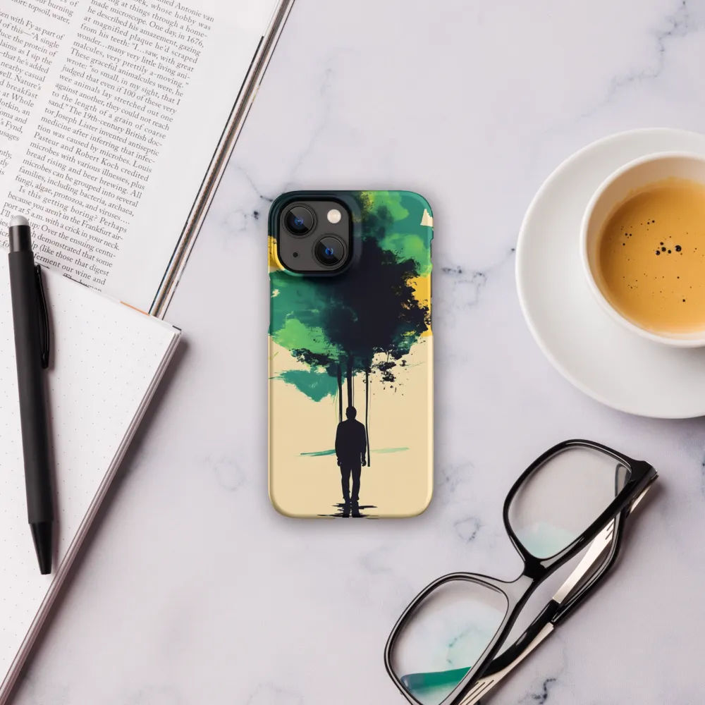 Whispers of Solitude | Phone Case |  13 Mini | Snap Case | Matte
