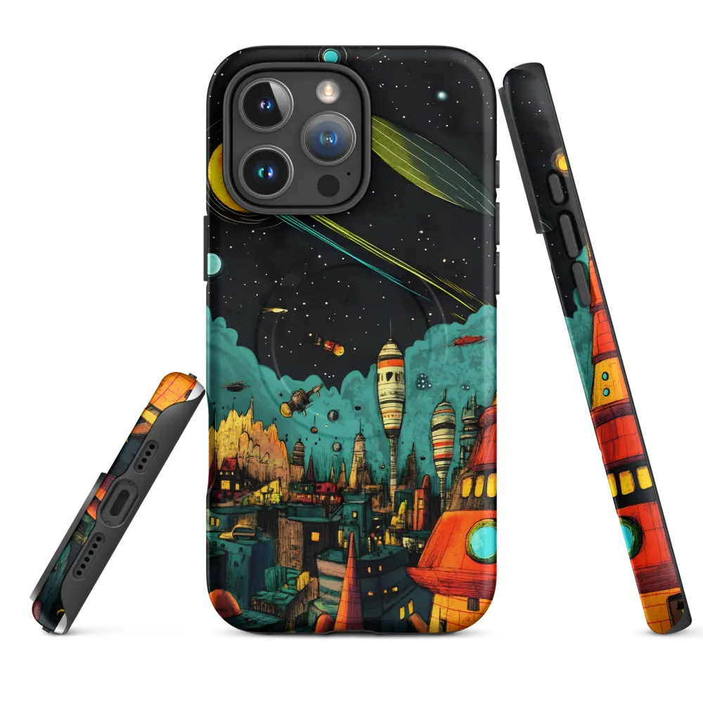 Galactic Cityscape: A Journey Through Imagination