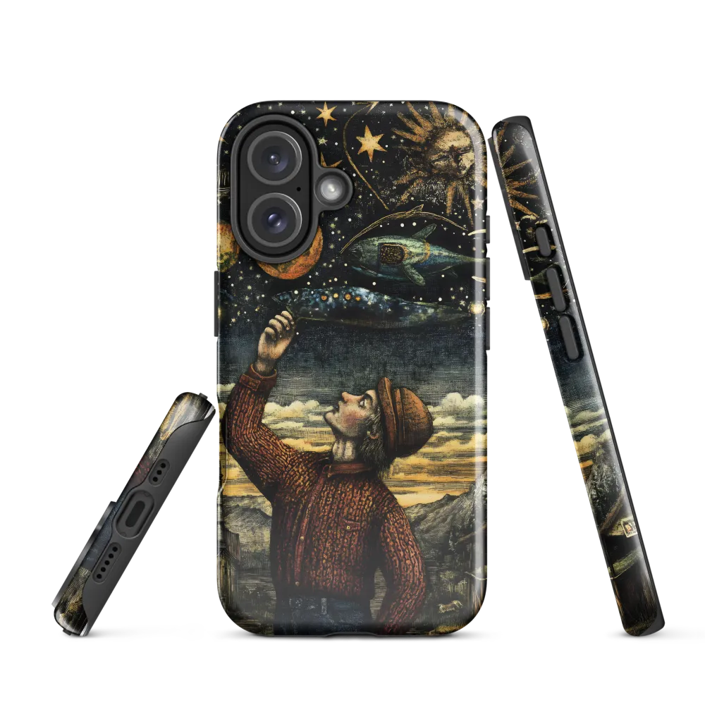 Cosmic Curiosity: A Journey Beyond Earth | Phone Case |  16 | Tough Case | Glossy