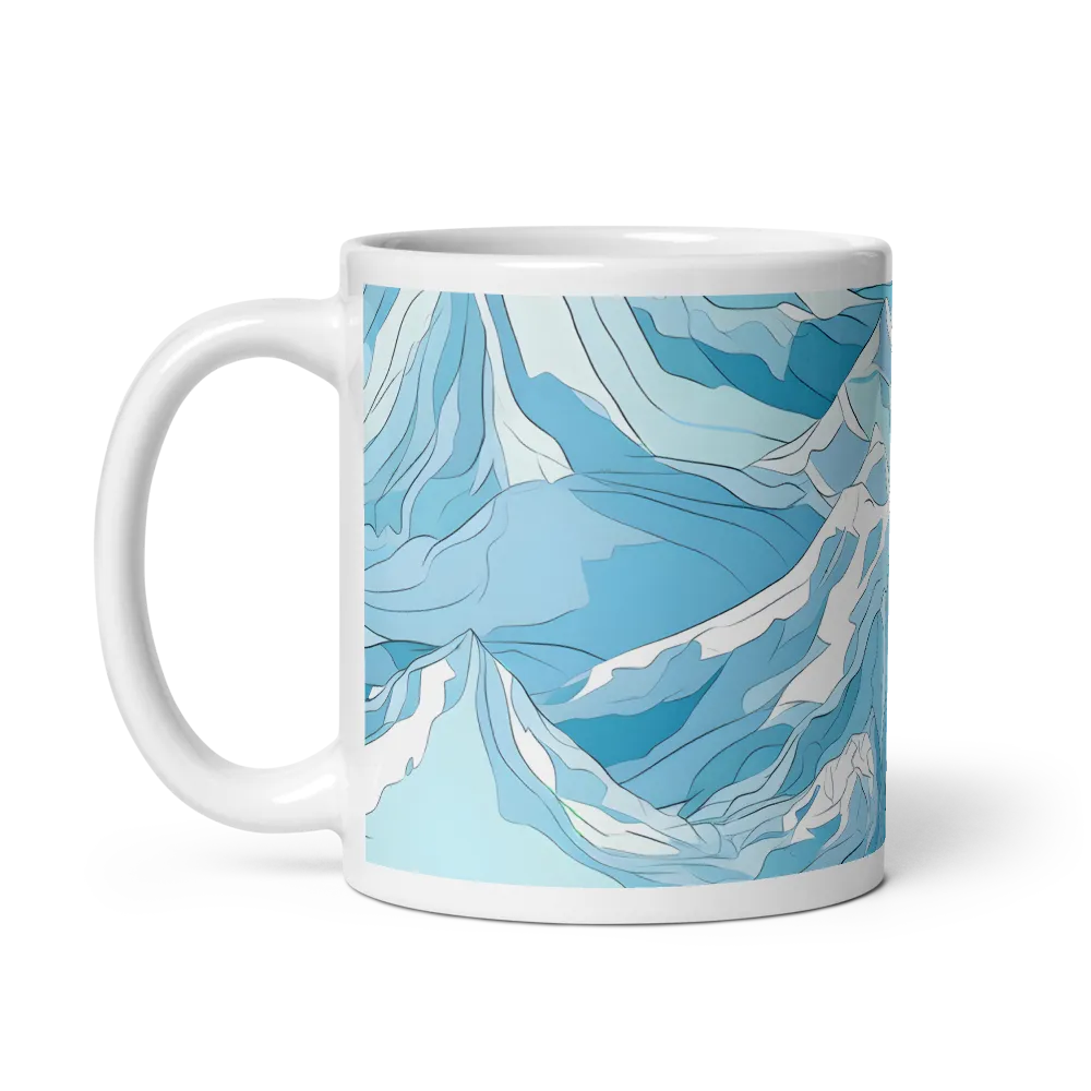 Majestic Peaks of Serenity | Mug with White inside | 11 oz