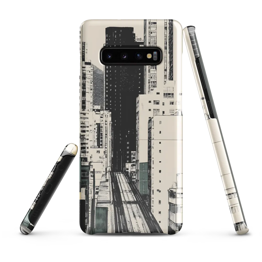 Urban Symphony: A Contemporary Cityscape | Phone Case |  S10 Plus | Snap Case | Glossy