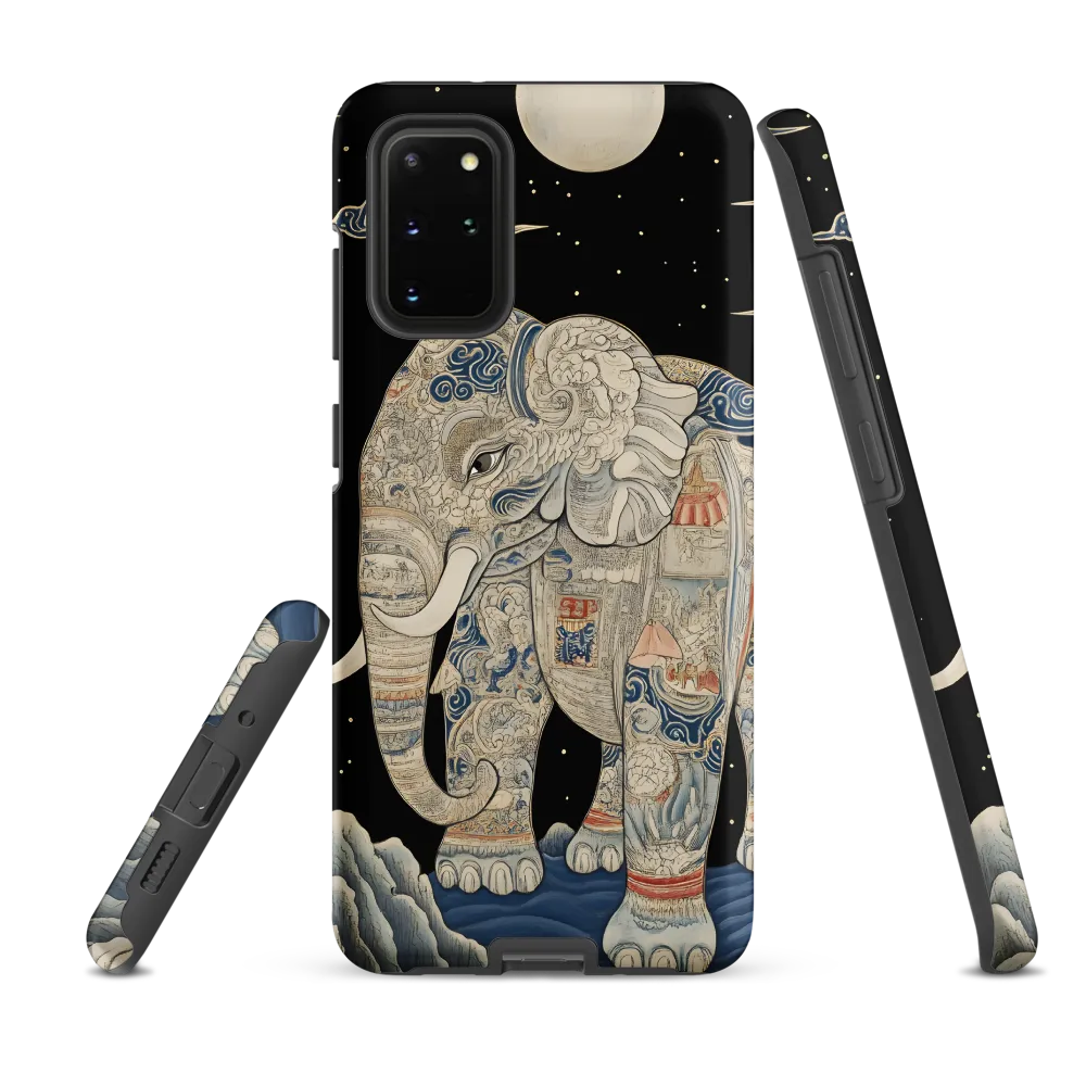 The Majestic Tale of the Painted Elephant | Phone Case |  S20 Plus | Tough Case | Matte