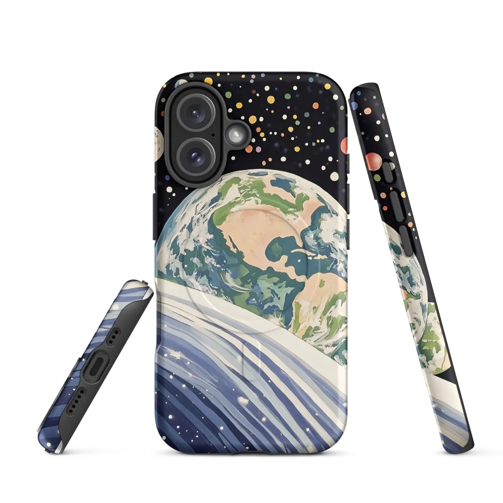 Celestial View: A Surreal Journey Through Space