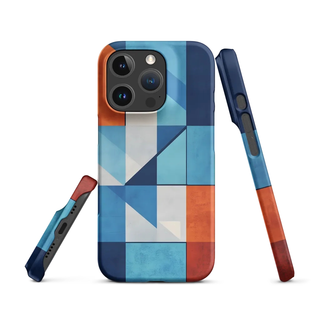 Geometric Harmony in Color | Phone Case |  16 Pro | Snap Case | Matte