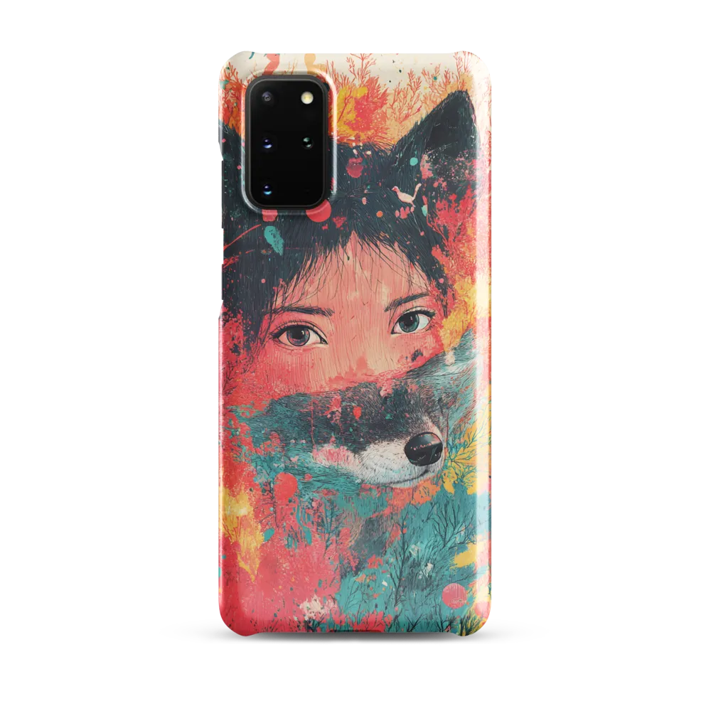Harmony of Spirit: Girl and Wolf