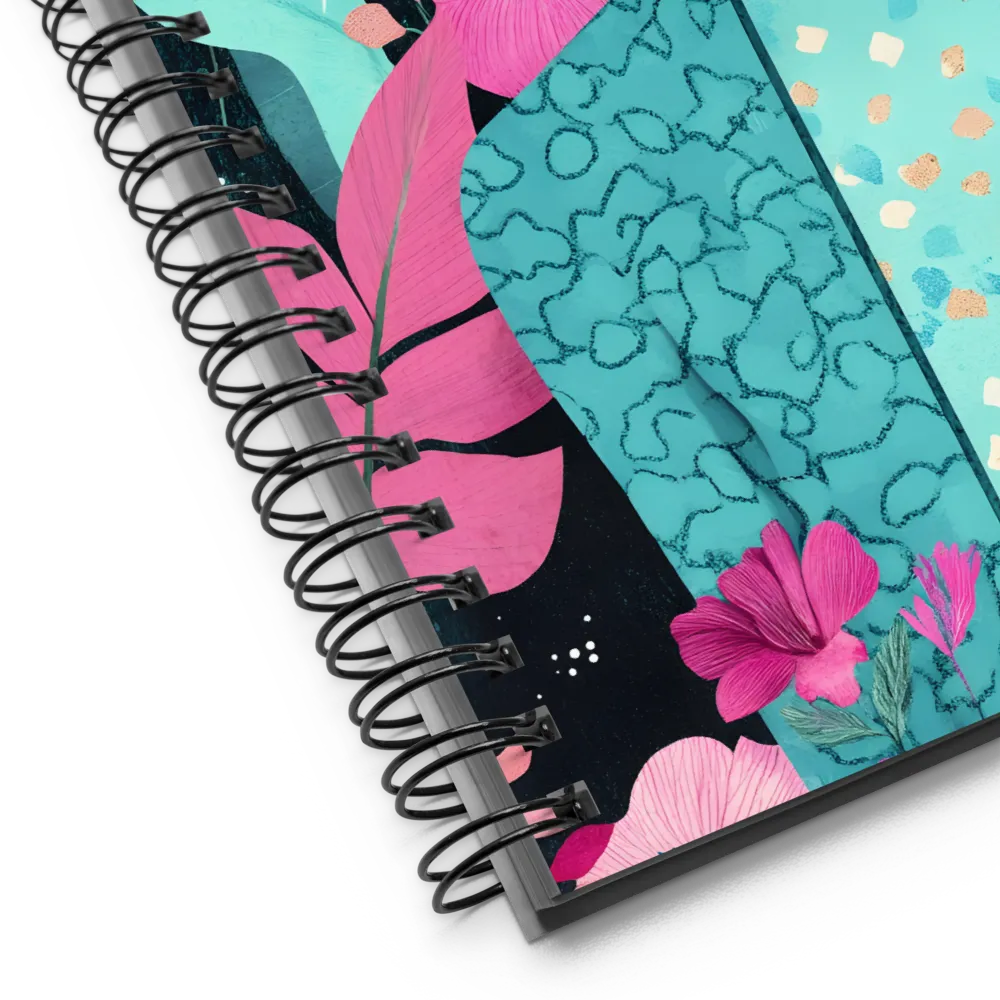 Elegance in Bloom | Spiral Notebook