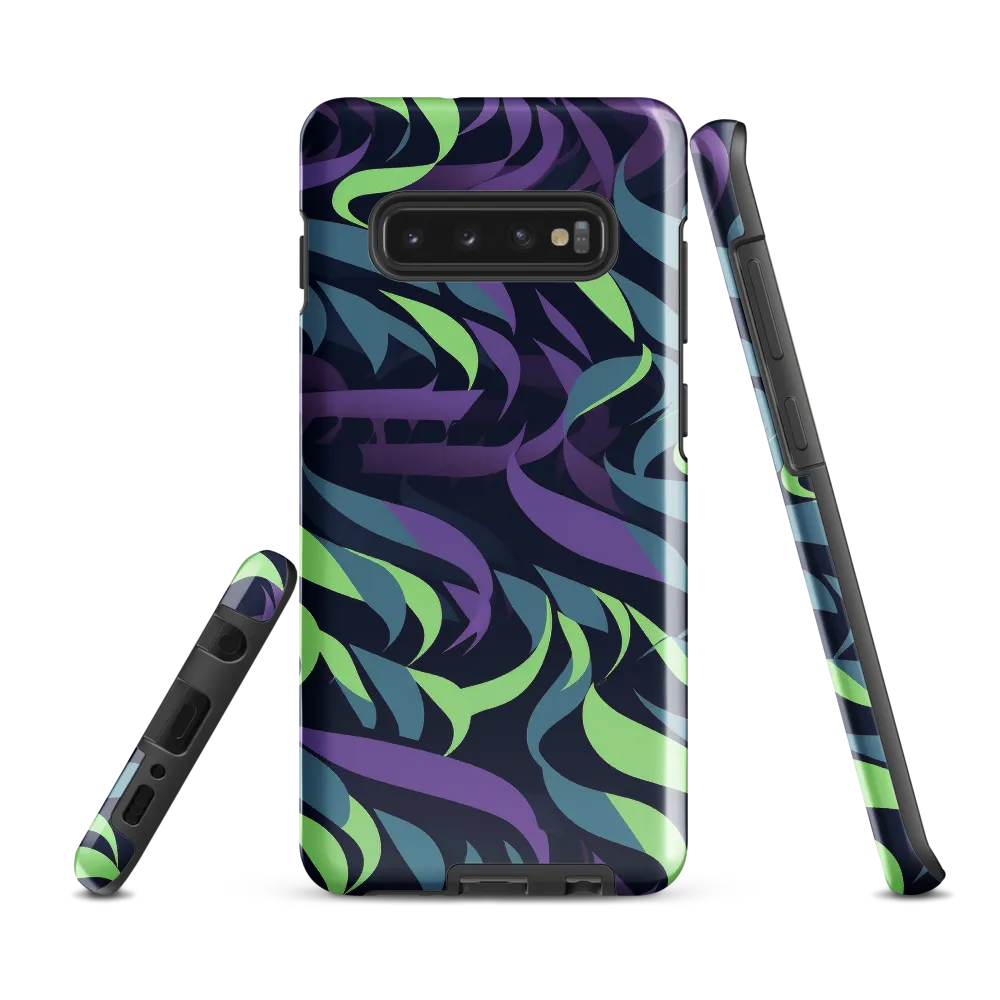 Fluid Waves of Color | Phone Case |  S10 Plus | Tough Case | Glossy