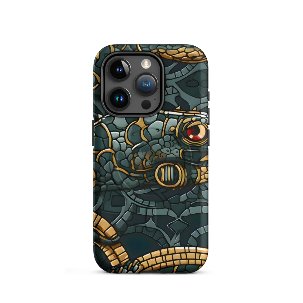 Lizards of Abstraction | Phone Case |  15 Pro | MagSafe® Tough Case | Matte
