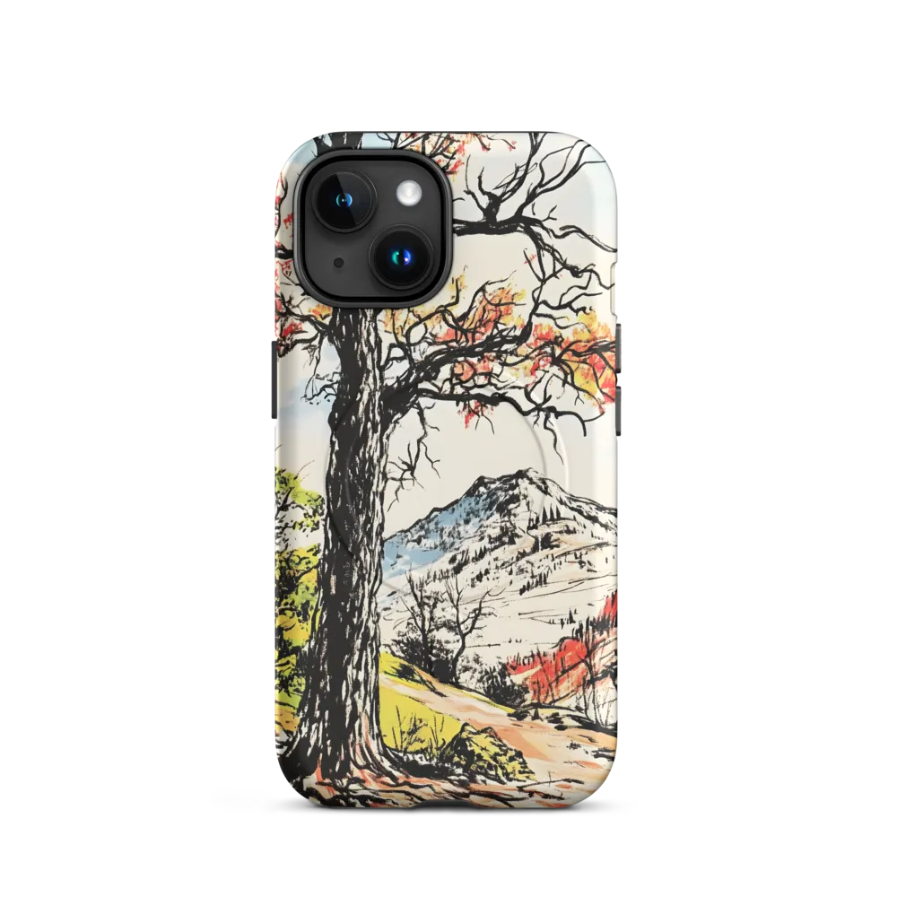 Autumn Majesty: The Guardian Tree | Phone Case |  15 | MagSafe® Tough Case | Matte