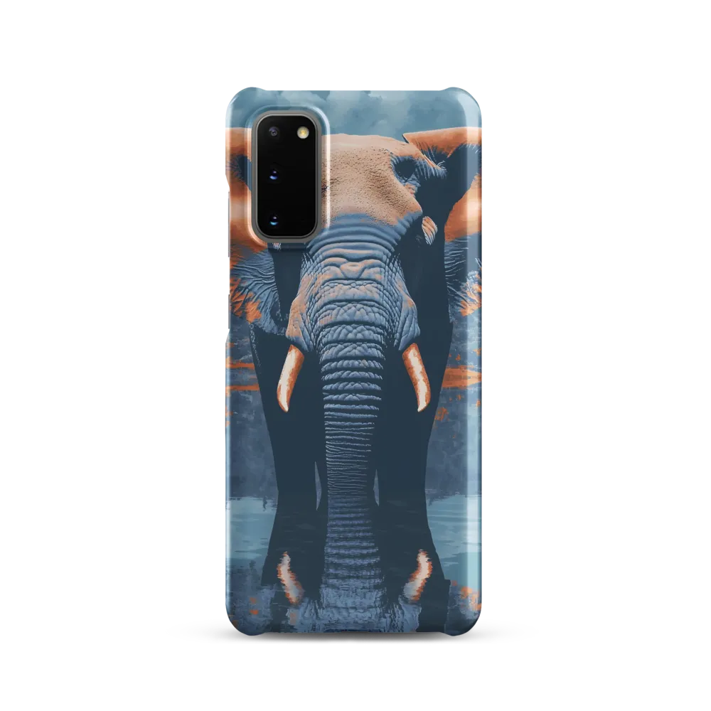 Majestic Reflection: The Elephant's Serenade