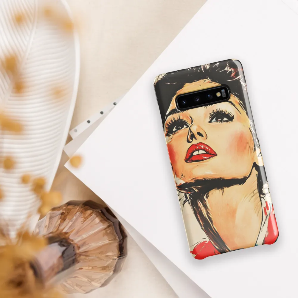 The Radiance of Confidence | Phone Case |  S10 Plus | Snap Case | Glossy