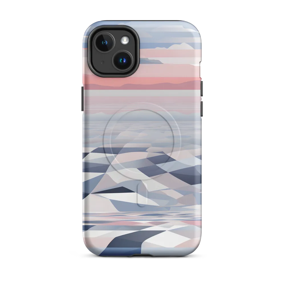 Serenity in Abstraction | Phone Case |  14 Plus | MagSafe® Tough Case | Matte