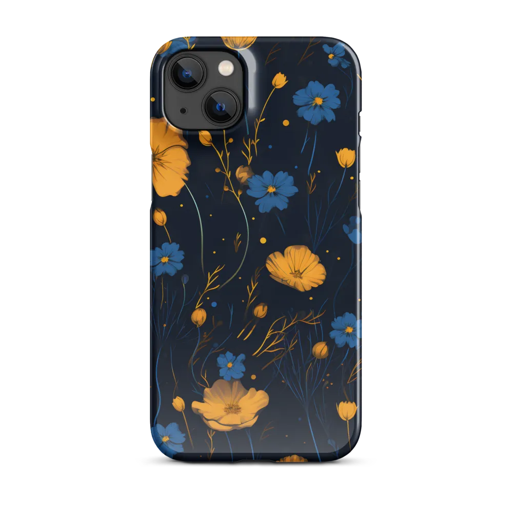 Nocturnal Blossoms | Phone Case |  14 Plus | Snap Case | Glossy