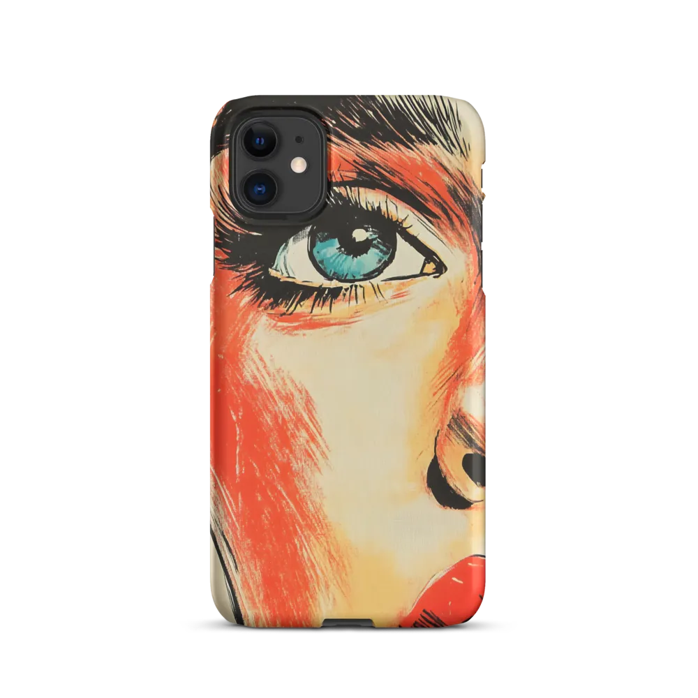 Intense Gaze: A Pop Art Portrait