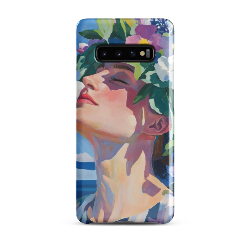 Blossom of Serenity | Phone Case |  S10 Plus | Snap Case | Glossy