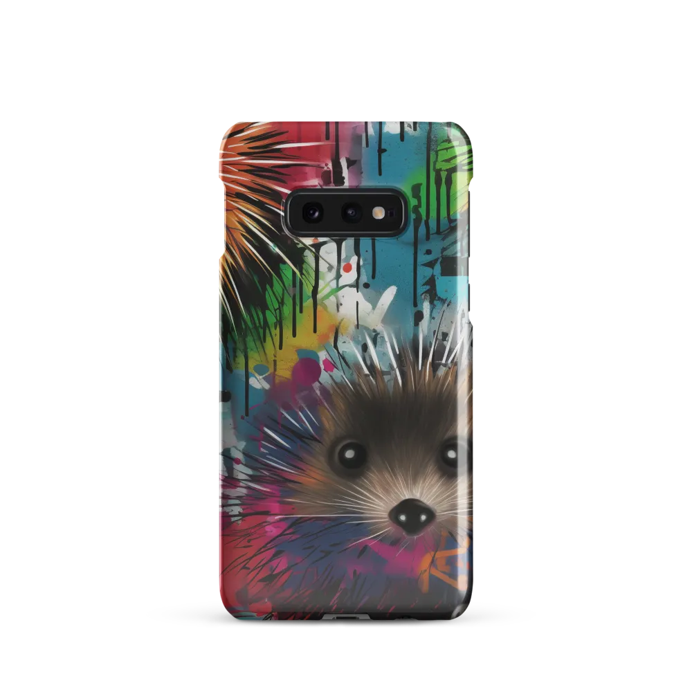 Whimsical Hedgehogs in a Kaleidoscopic Wonderland