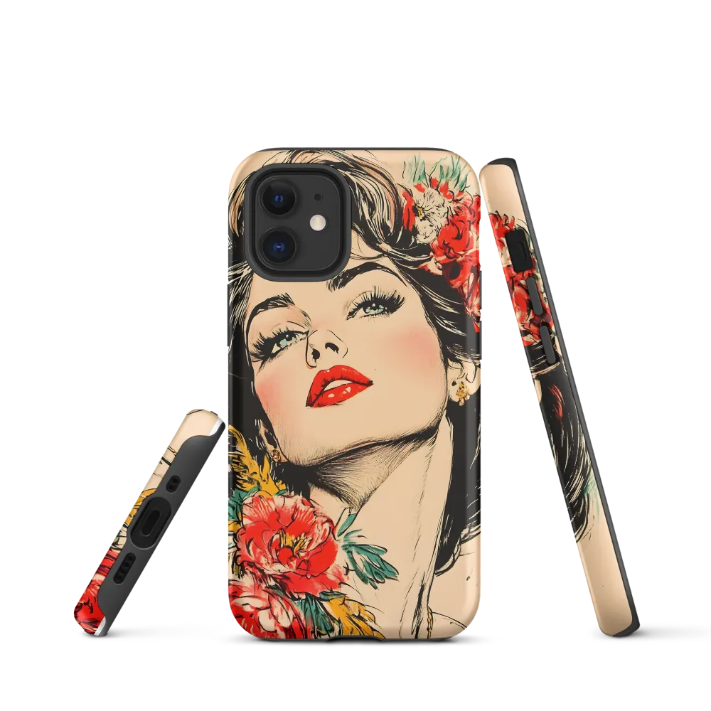 Radiance in Red: A Portrait of Elegance