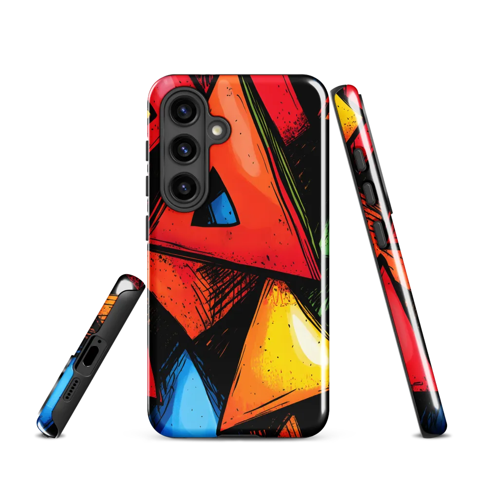 Vibrant Triangles in Abstract Harmony