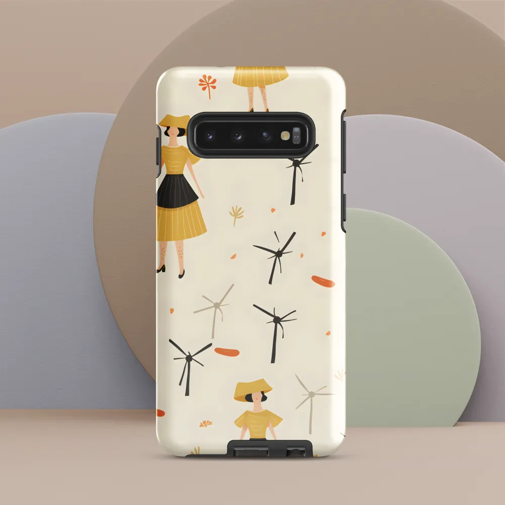 Whimsical Patterns of Nature and Femininity