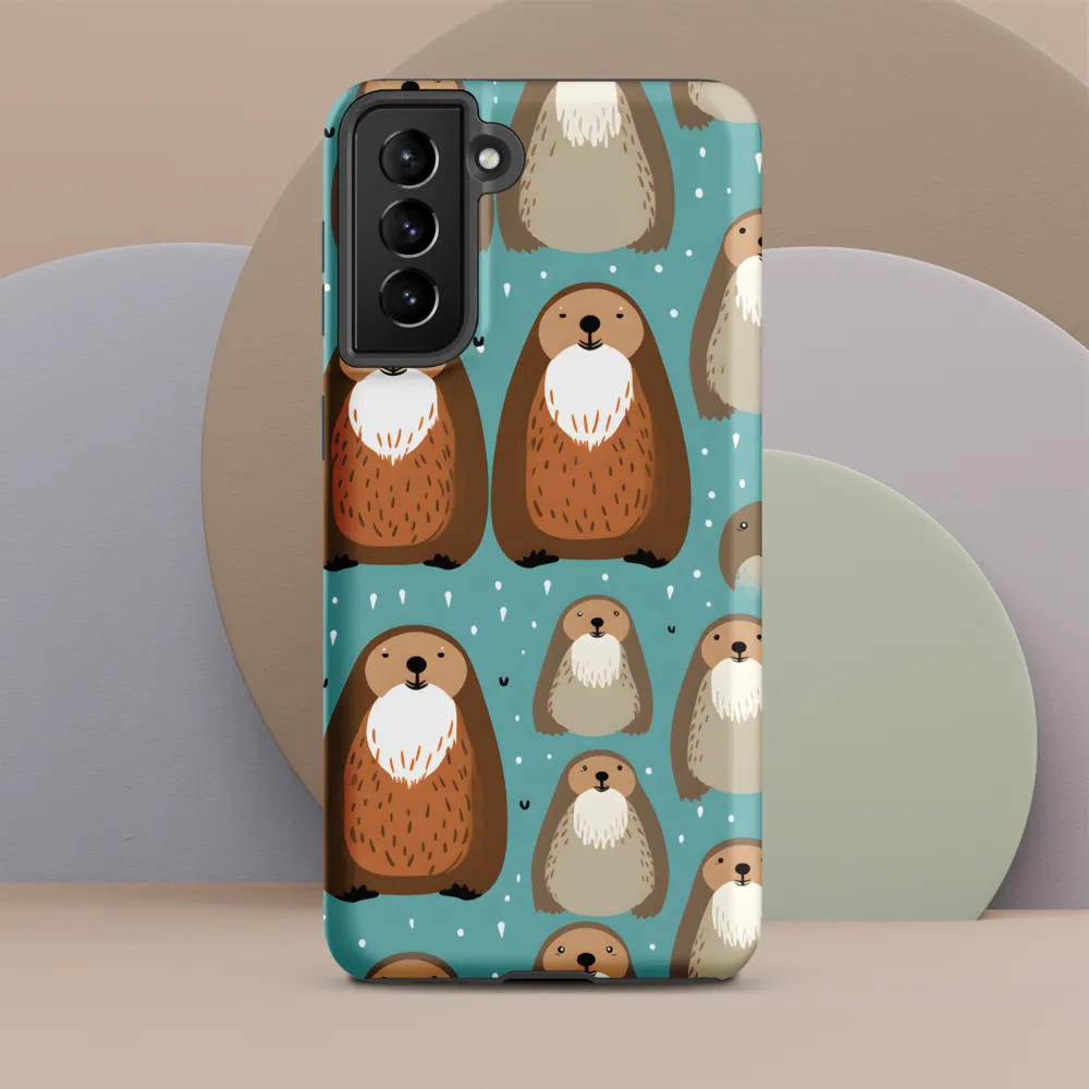 Whimsical Otter Pattern