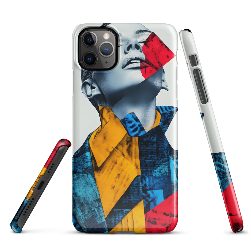 Fragmented Confidence: A Surreal Fashion Portrait | Phone Case |  11 Pro Max | Snap Case | Glossy