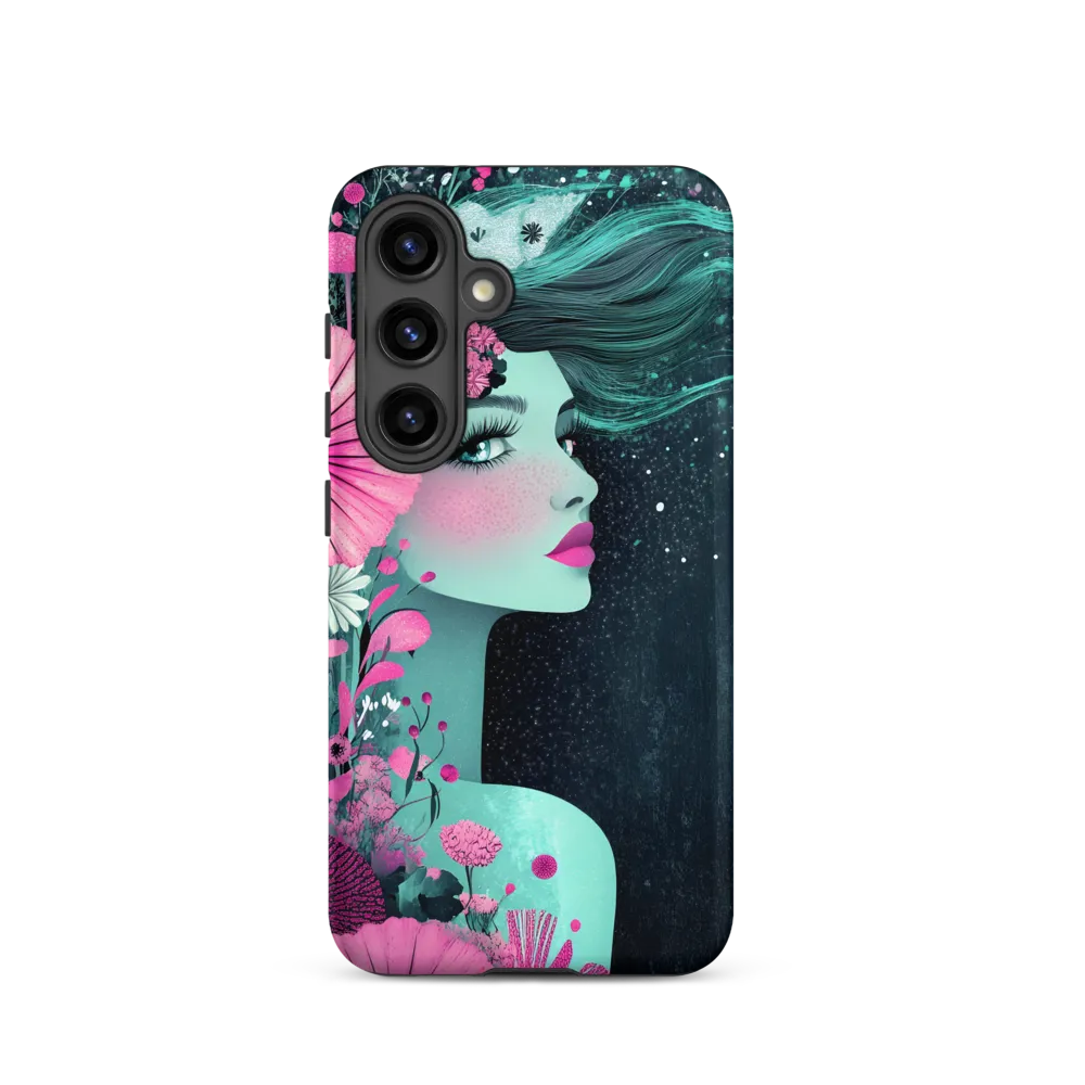 Floral Harmony: Portrait of Serenity