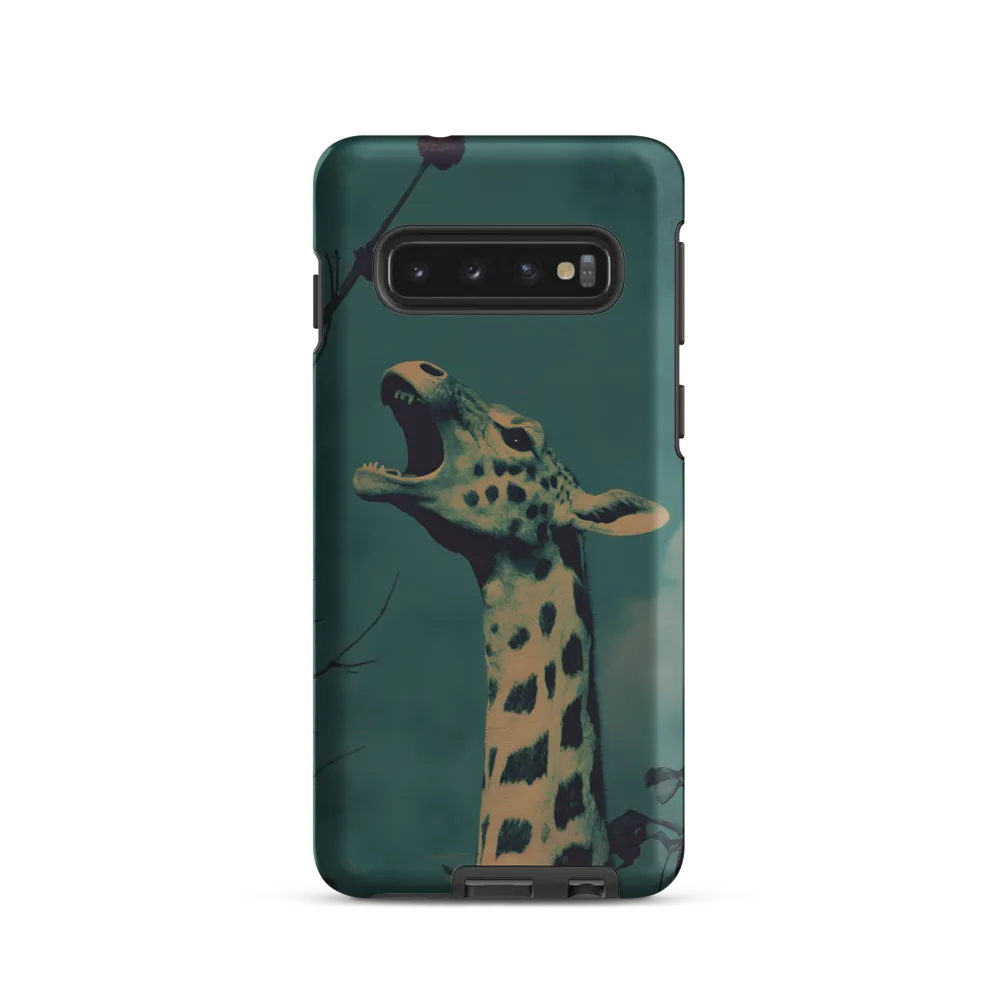 Whispers of the Tall: A Surreal Giraffe Encounter