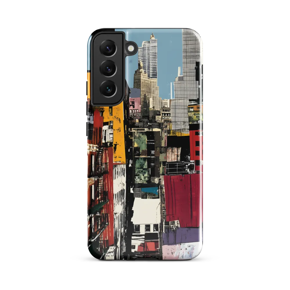 Urban Collage: A Vivid Cityscape