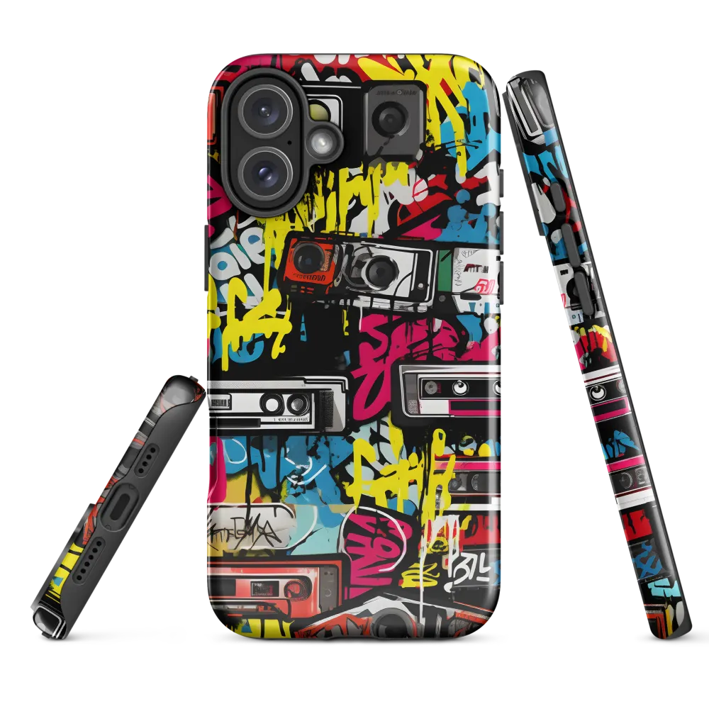 Urban Nostalgia: A Retro Cassette Explosion