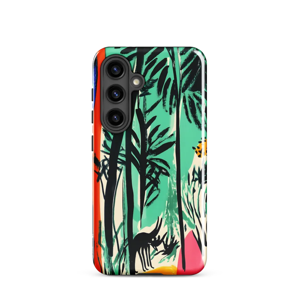 Whispers of the Jungle | Phone Case |  S24 | Tough Case | Glossy