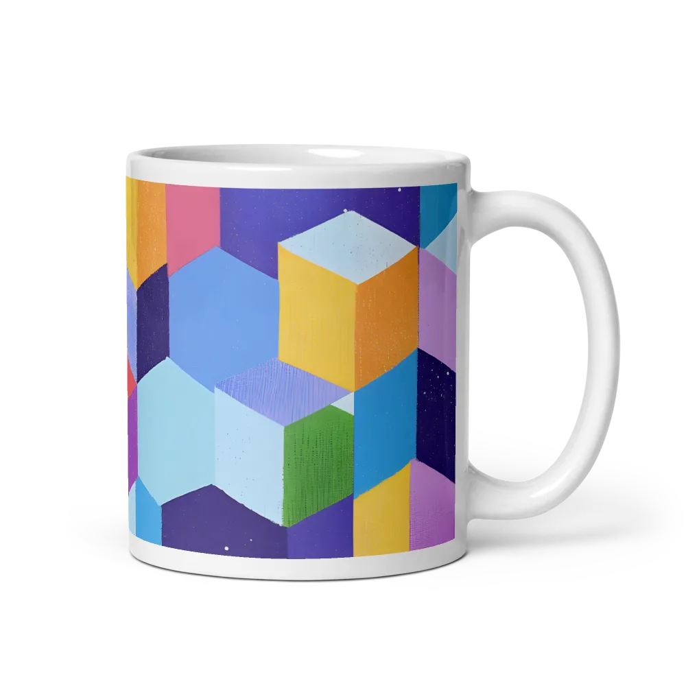 Geometric Harmony | Mug with White inside | 11 oz