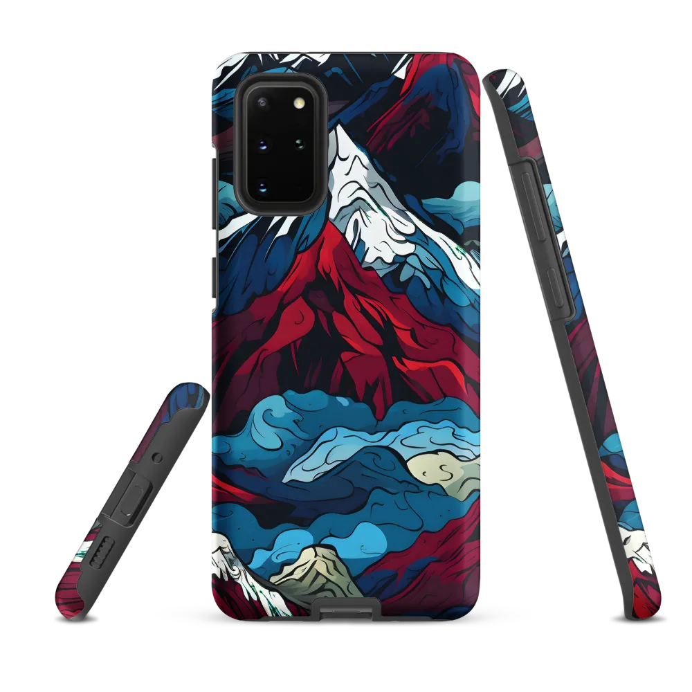 Mountain Majesty: An Abstract Voyage
