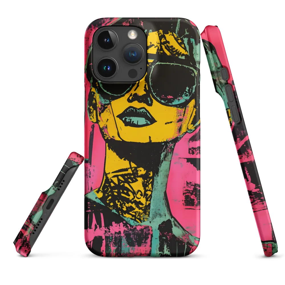 Confident Portrait in Neon Colors