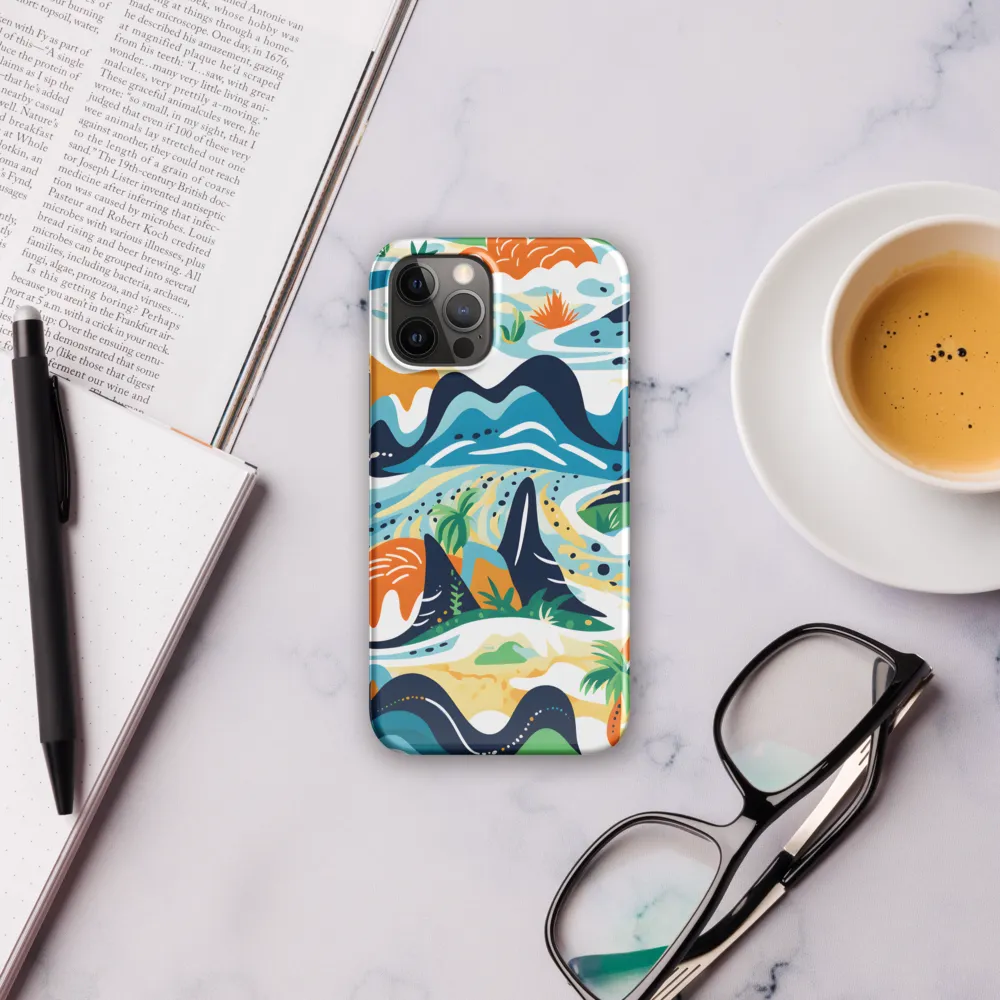Abstract Tropical Landscape