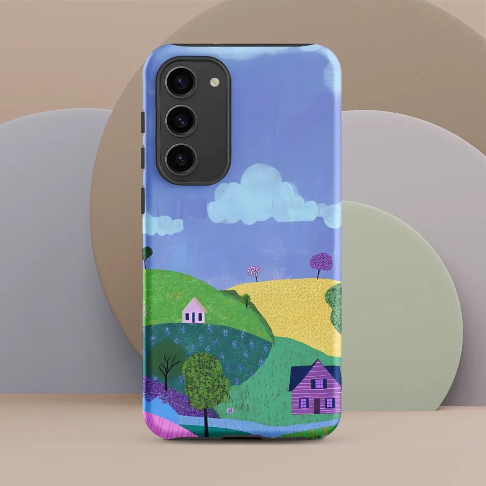 Whimsical Hills and Quaint Homes