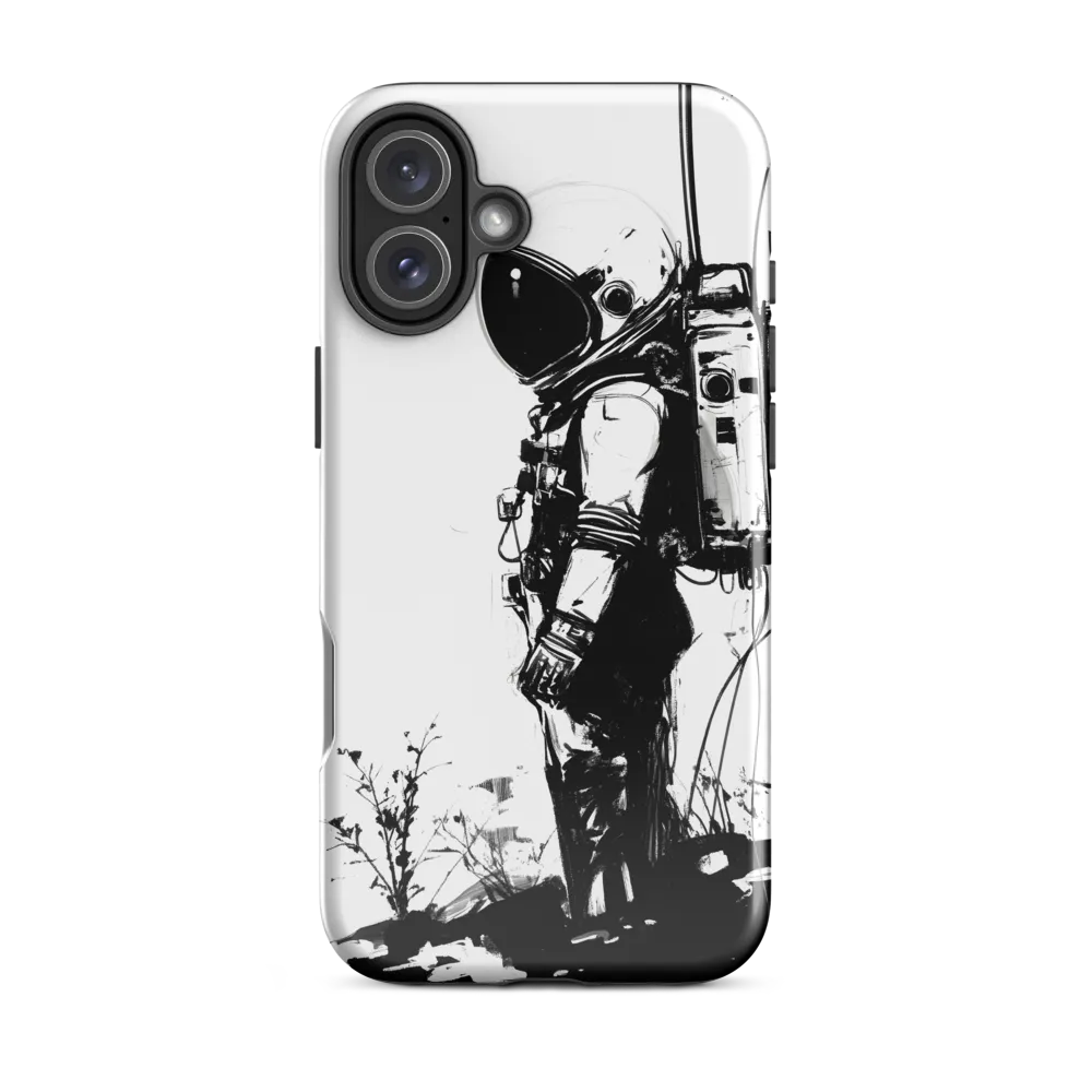 Solitude in the Cosmos | Phone Case |  16 Plus | Tough Case | Glossy