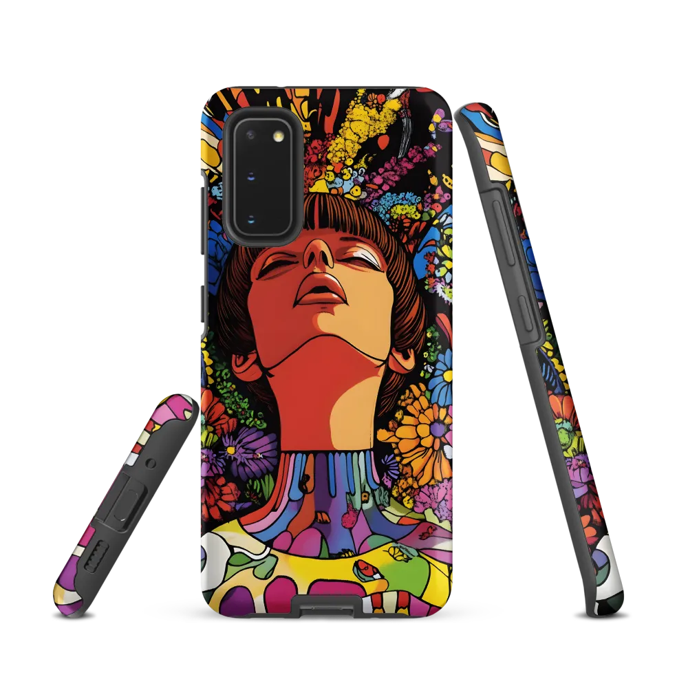 Vibrant Ecstasy: A Psychedelic Portrait