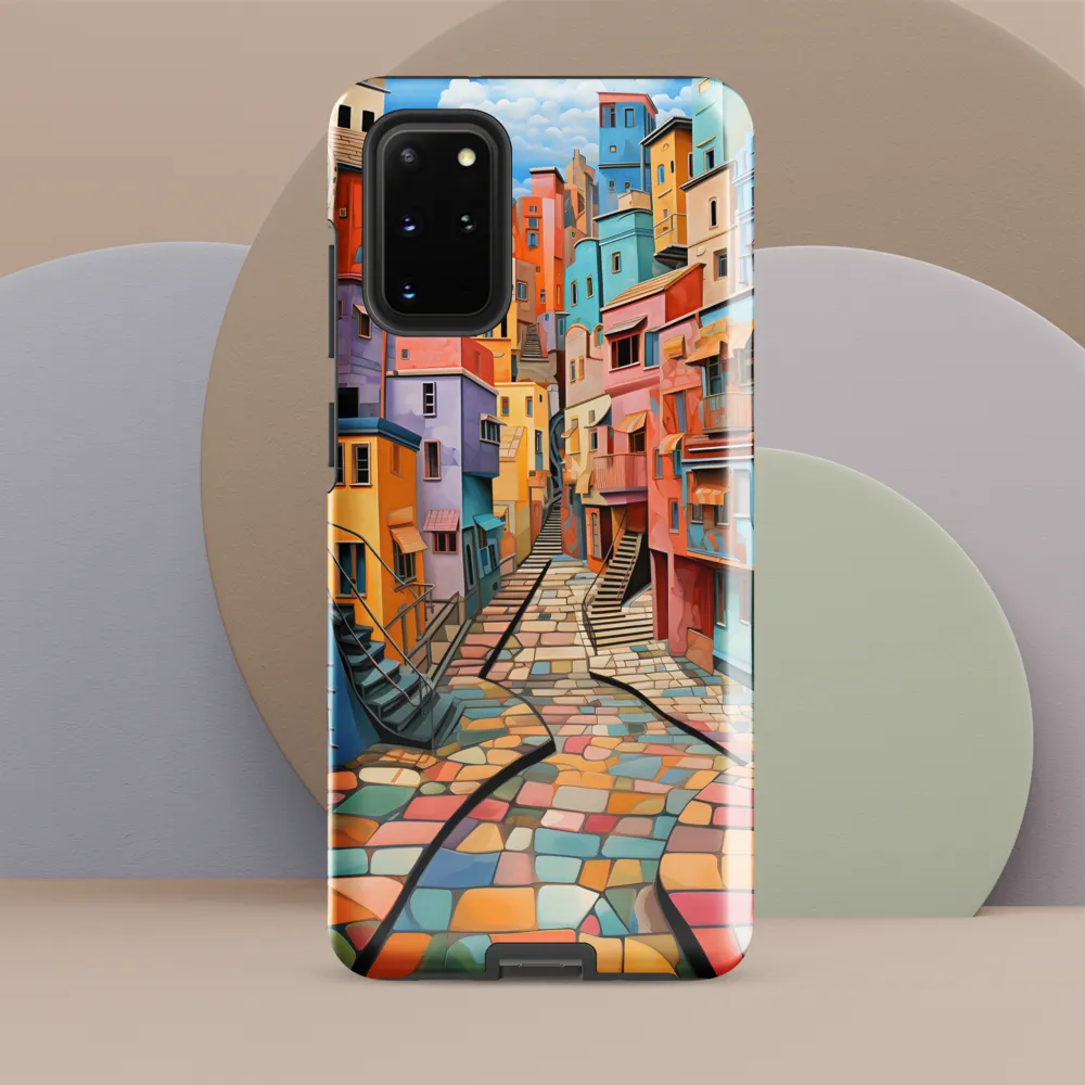 Vibrant Cityscape: A Kaleidoscope of Colors