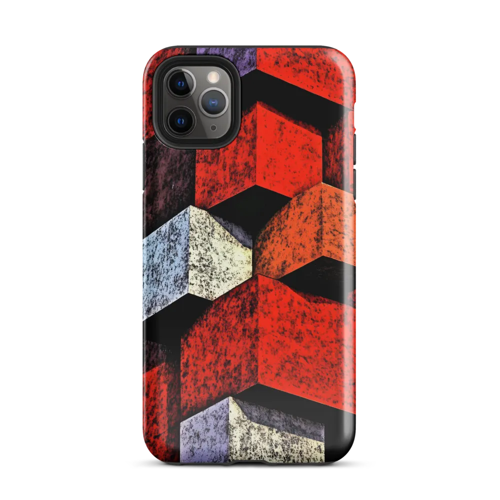 Dynamic Structures in Color | Phone Case |  11 Pro Max | Tough Case | Glossy