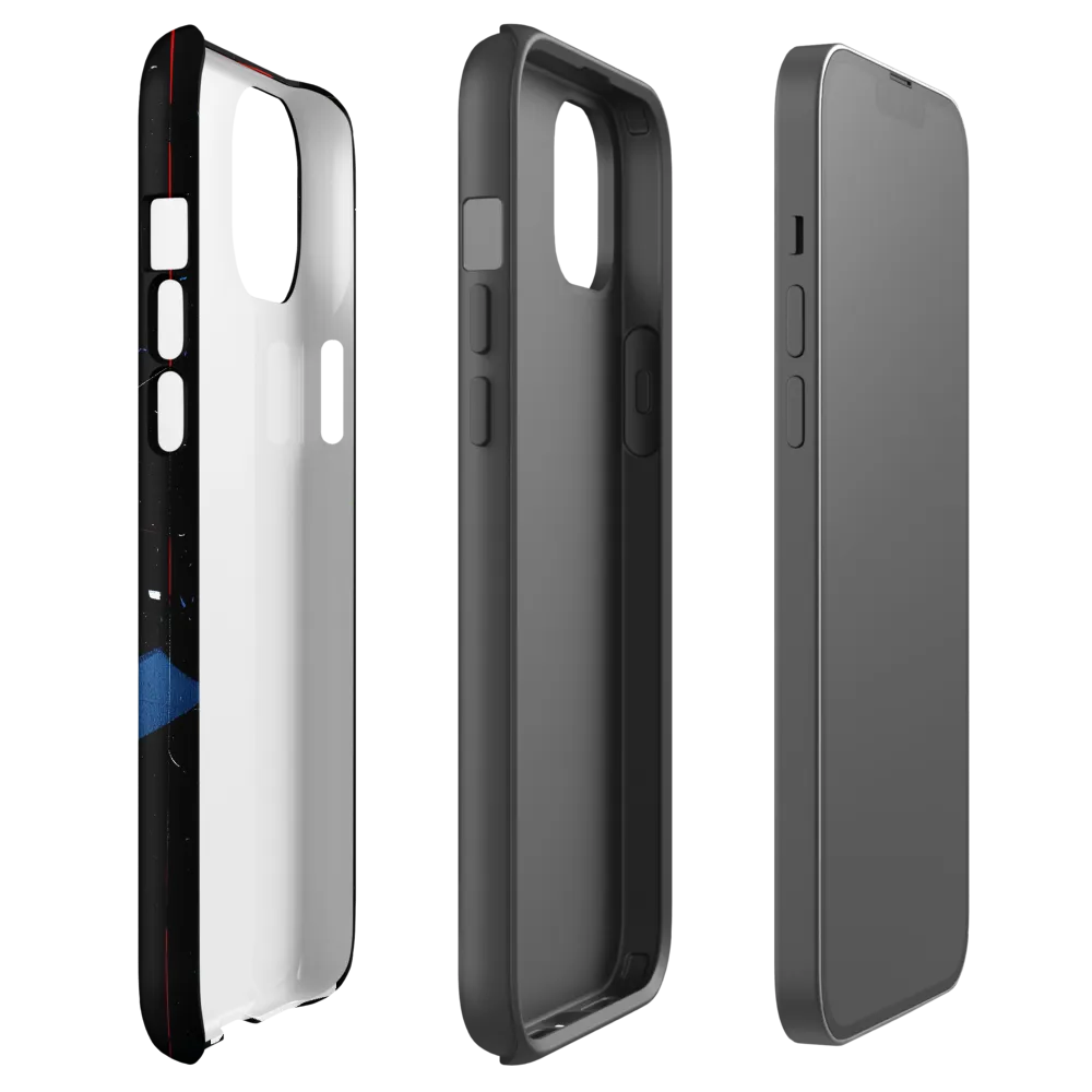Blueprint of Depth | Phone Case |  14 Plus | Tough Case | Matte
