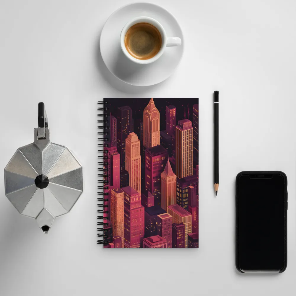 Mystery in the Urban Jungle | Spiral Notebook