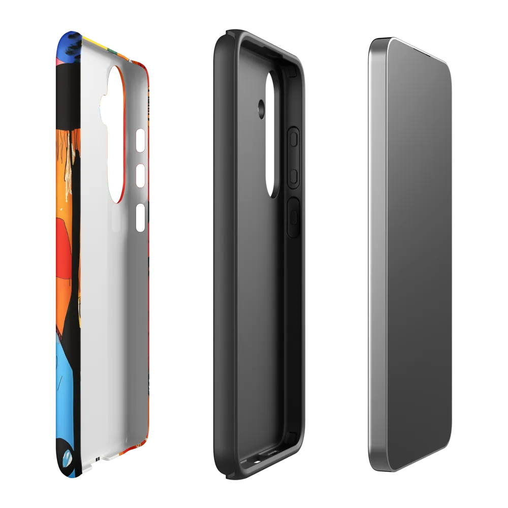 Vibrant Urban Journey | Phone Case |  S24 Plus | Tough Case | Matte