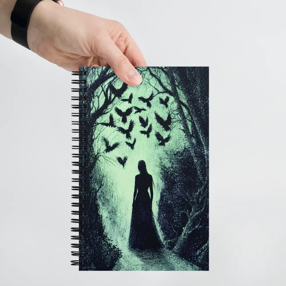 Whispers of the Night | Spiral Notebook