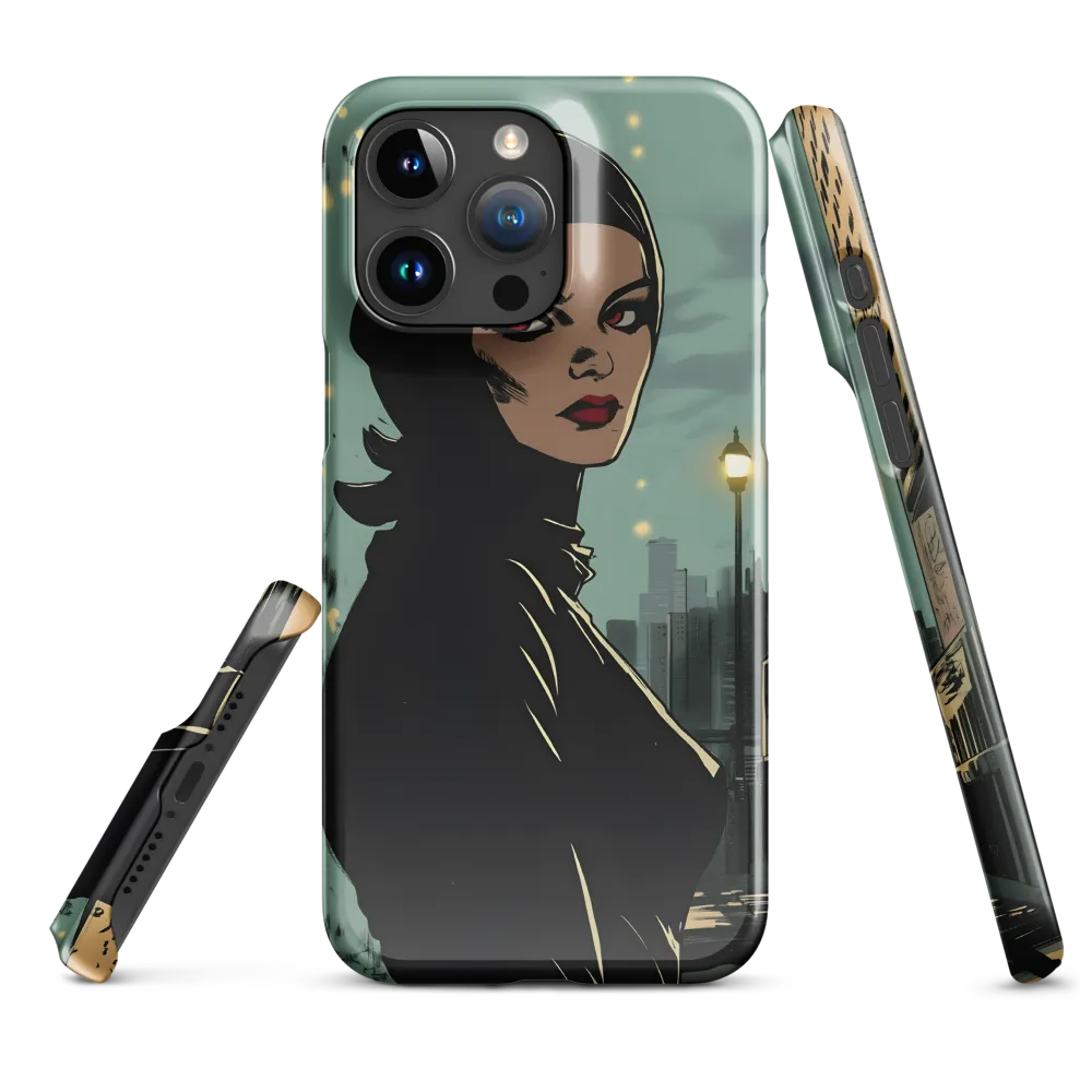 Shadows of Intrigue | Phone Case |  15 Pro Max | Snap Case | Glossy