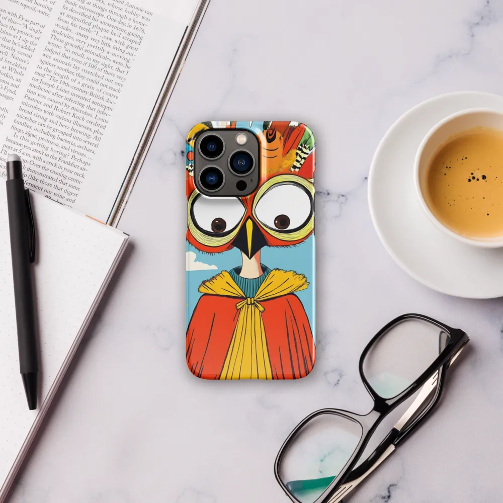 A Whimsical Encounter: The Owl-Human Fusion